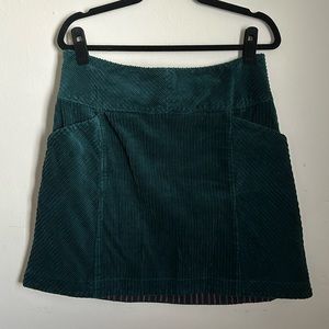 Anthropologie Maeve Corduroy Skirt